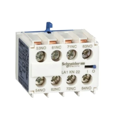 Imagen de Schneider Electric LA1KN22 Tesys K, Bloque De Contactos Auxiliar, 2Na + 2Nc, Conexión Tornillos Estribo