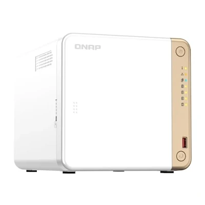 Imagen de QNAP TS 462 4G serveur de stockage NAS Tower Ethernet/LAN Blanc N4505