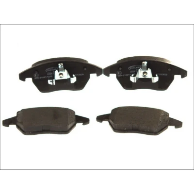 Imagen de DELPHI LP1898 Juego de pastillas freno no preparado para indicador desgaste Chapa antichirridos sin accesorios PEUGEOT: 207 Hatchback