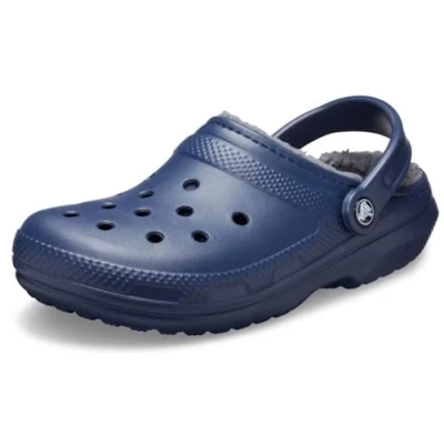 Imagen de Crocs Classic Lined Clog, Zuecos Unisex adulto, Navy Charcoal, 36/37 EU
