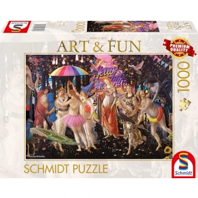 Imagen de Schmidt Spiele 58528 Markus Binz La Primavera 2024 Puzzle (1000 Piezas), Multicolor