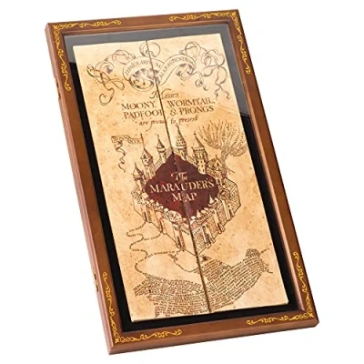 Imagen de Noble Collection The Marauder Map Display Case