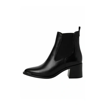 Imagen de Tamaris Chelsea Botines bajos, Mujer, Talla: 39, Black leather Zapatos