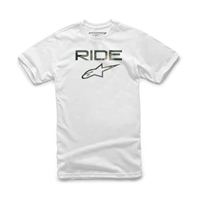 Imagen de Alpinestars Hombre Ride 2.0 Camo Camiseta Not Applicable, Blanco (White 20), X Large