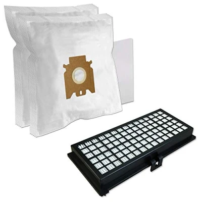 Imagen de Set Filtro HEPA + 10 Bolsas de aspiradora para Miele S424i, S 424i, SF AH 30, 381i, S381i Tango Black, AH30