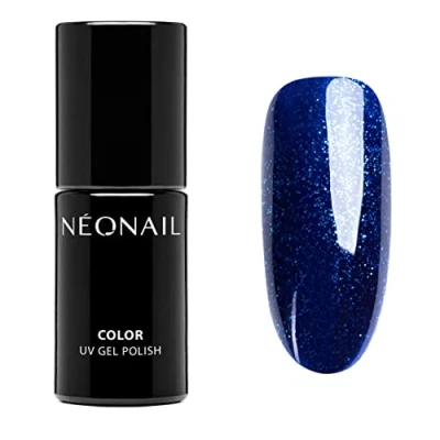 Imagen de NEONAIL Pintauñas Semipermanentes 7,2 ml Azul Spark Of Mystery Esmaltes Para uñas Gel Manicura Nail Art Brillo Laca de Esmalte Purpurina