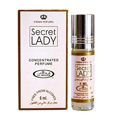 Imagen de Business Square Perfume de almizcle Al Rehab Secret, 6 ml, 100% aceite