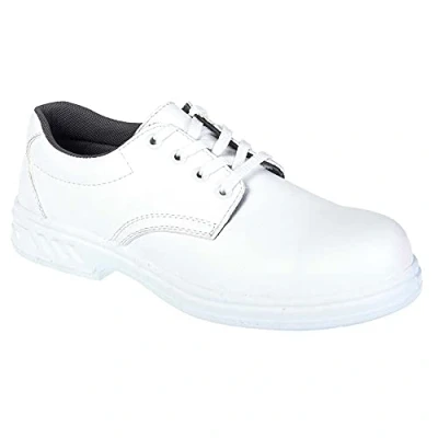 Imagen de Portwest Zapato Steelite Laced S2, Tamaño: 43, Color: Blanco, FW80WHR43