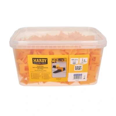 Imagen de HARDY Clips para lechada de 3 mm, paquete 400 piezas, cubo