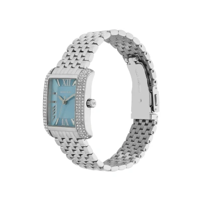 Imagen de Michael Kors Reloj analógico de cuarzo para mujer, talla única, plata 32027706