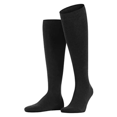Imagen de FALKE Family M KH algodón sostenible largo unicolor 1 par, Calcetines largos Hombre, Gris (Anthracite Melange 3080) nuevo ecológico, 39 42