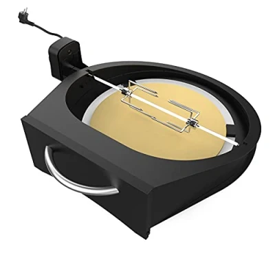 Imagen de Onlyfire Kit de Anillo Pizza Acero Inoxidable con asador, Barbacoa Multifuncional, para Asar Pollo y cocinar Pizza,per Big Green Egg Large Kamado Grill in Ceramica