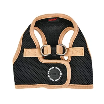Imagen de PUPPIA Soft Vest Harness B II Negro L Arnés para Perros 90 g