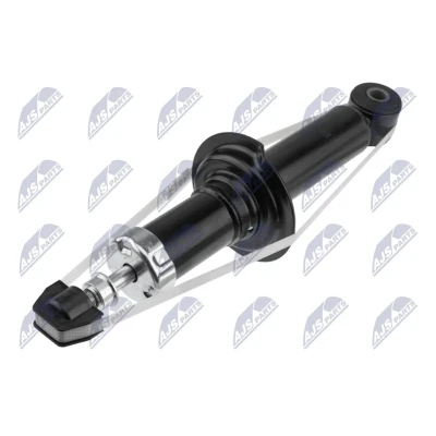 Imagen de NTY A SB 017 Amortiguador Eje trasero Presión de gas con asiento muelle Espiga arriba, Anillo inferior SUBARU: Outback III (BL