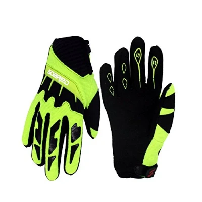 Imagen de Gtopart Guantes transpirables para niño, 50 g, ciclismo o patines, color verde, tamaño medium