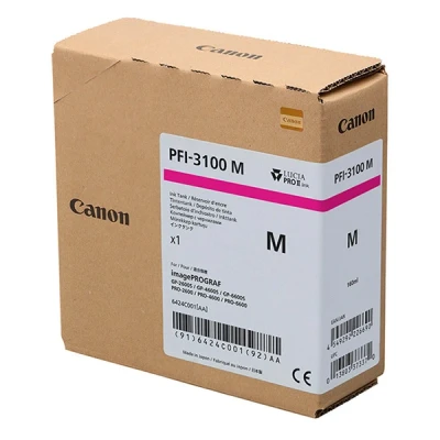 Imagen de ImagePROGRAF PRO 6600 Canon PFI 3100M cartucho de tinta magenta