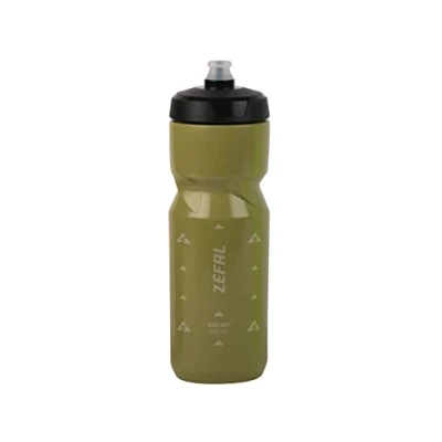 Imagen de ZEFAL Sense Soft 80 Bidón Ciclismo y MTB Botella Bicicleta Deporte Sin BPA Verde Oliva, 800 ml