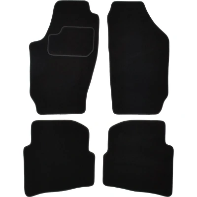Imagen de MAMMOOTH A041 SKO15 PRM 01 Juego de alfombrillas suelo textil delante y detrás 4 negro SKODA: Fabia 1 Combi, I Hatchback