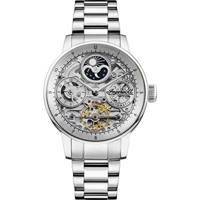 Imagen de Ingersoll The Jazz Mens Automatic Watch I07703 with a Silver Dial and Stainless Steel Band