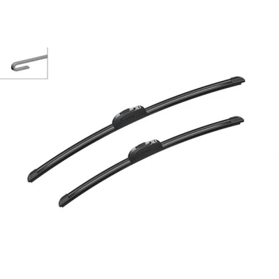 Imagen de Limpiaparabrisas Bosch Aerotwin Retro 3 397 118 904 delante Sin marco BMW: Touring, Compact, Berlina, MAZDA: 6 Berlina norauto, oscaro, mister