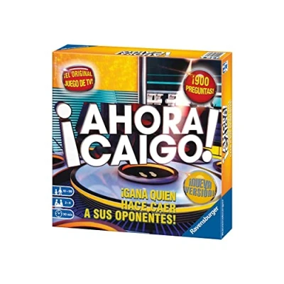 Imagen de Ravensburger 26758, Juego Ahora Caigo, Juegos de Mesa, 2 4 Jugadores, Edad Recomendada 10+, Versión en Español