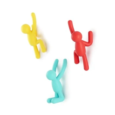 Imagen de Umbra Buddy Ganchos de pared, juego 3, Color surtido #1