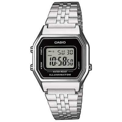 Imagen de Casio LA680WEA1EF Reloj digital, Mujer, Talla: One Size, Silberfarben