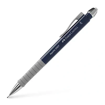 Imagen de Faber Castell 232703 Portaminas Apollo, mina 0,7 mm azul oscuro, 1 unidad