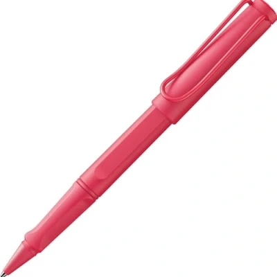 Imagen de Lamy safari sunset Bolígrafo roller con empuñadura ergonómica, ancho de trazo M para una agradable escritura prolongada robusto plástico ASA recambio 63 negro