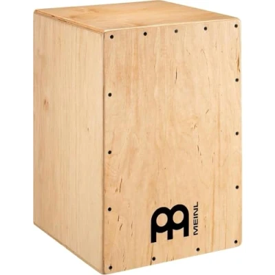 Imagen de Meinl Percussion Headliner Cajon Instrument caja de tambor compacta con y sonido graves Abedul báltico superficie tocar (HCAJ100NT)