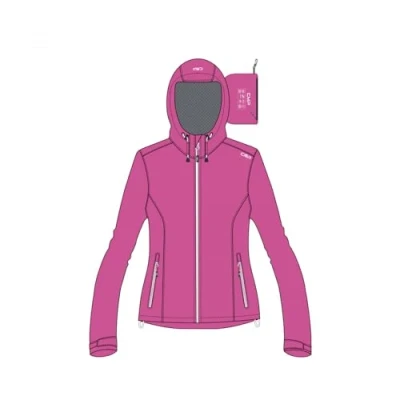 Imagen de CMP Chaqueta De Lluvia Resistente A Las Mujeres Con Capucha Fija Mujer