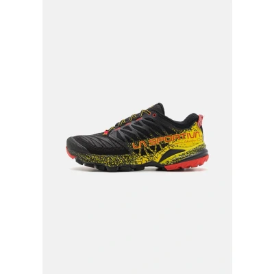 Imagen de La Sportiva Akasha II Zapatillas de senderismo, Hombre, Talla: 40.5, Black/yellow Zapatos