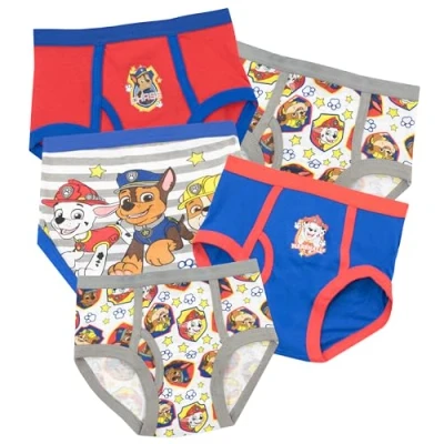 Imagen de Paw Patrol Ropa Interior para niños La Patrulla Canina Paquete de 5 3 a 4 Años