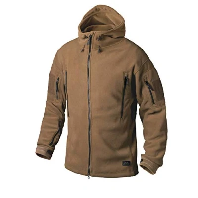 Imagen de Helikon Tex Patriot Chaqueta de forro polar doble, Hombre, Marrón, XS/Regular