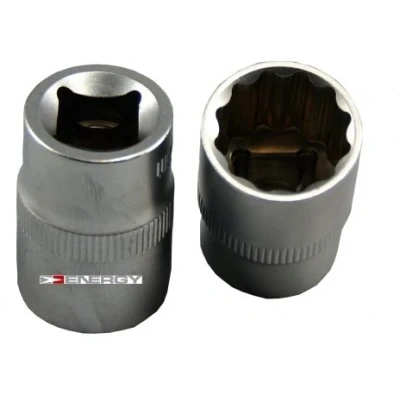 Imagen de ENERGY NE00423 21 Piezas insertables de llave cubo mm Acero cromo vanadio collar hexagonal