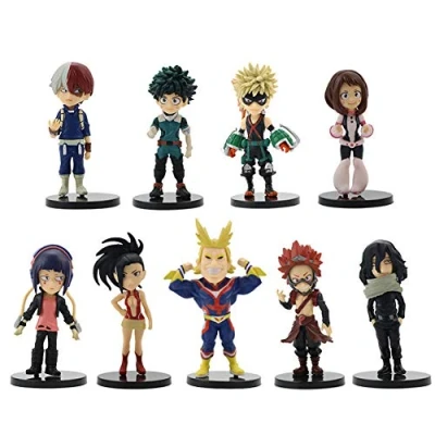Imagen de My Hero Academia Figuras 6,5 10,7 cm Pop/Toga/Deku/Kirishima/Todoroki/Banpresto/Bakugo/Tsuyu/Tomura/Dabi Set
