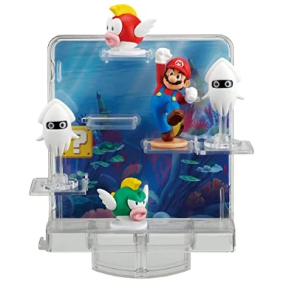 Imagen de EPOCH Games 7392 Super Mario Balancing Game Plus Underwater Stage Juego de Mesa