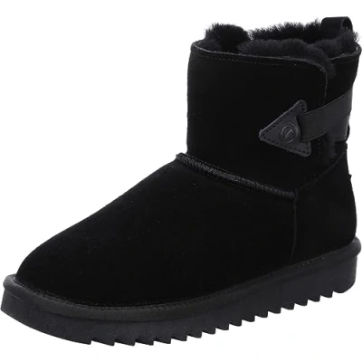 Imagen de ARA Alaska, Botas Cortas al Tobillo Mujer, Negro, 37 EU Ancho