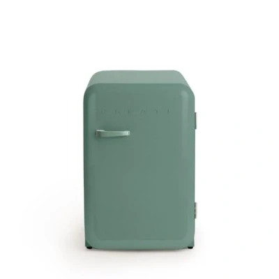 Imagen de CREATE / RETRO FRIDGE 83.5 SAGE/Frigorífico verde sage maneta 98W, bajo consumo, 2 estantes, regulador temperatura, botellero, 56x54x84cm