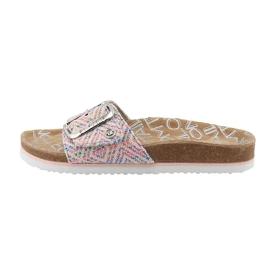 Imagen de TOM Tailor Trenner MIT Buntem Muster Sandalias planas, Mujer, Talla: 39, Blue multi Zapatos