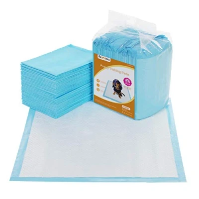 Imagen de Feandrea 55 Almohadillas para Perros, M (60 x 60 cm), Azul y Blanco PTD65BU