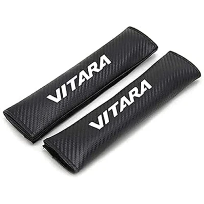 Imagen de 2 Piezas Almohadillas para CinturóN De Seguridad Suzuki Vitara, Proteccion Transpirable Ajustables