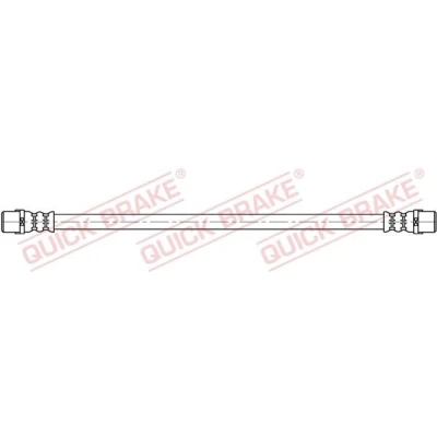 Imagen de QUICK BRAKE 25.053 Latiguillos de Freno 375 M10x1 VOLKSWAGEN: LT 28 46 2 Kasten, II Camión plataforma / Chasis