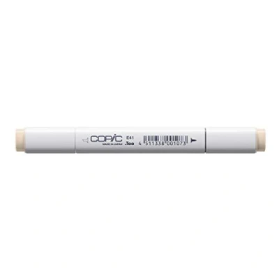 Imagen de Copic Classic E41, Pearl White, Rotulador Doble con Punta Media y Fina