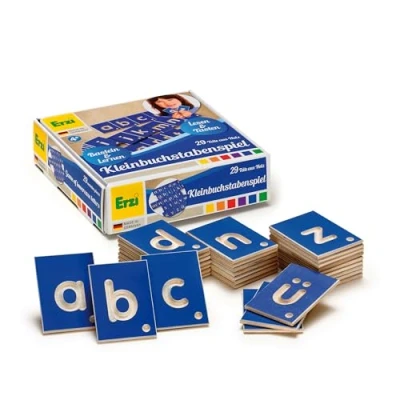 Imagen de Erzi Animales Juego Educativo de Letras minúsculas, Large (42022)