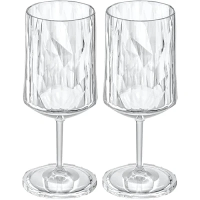 Imagen de Koziol Wine Glasses unbreakable Superglass 300 ml 2 Pieces
