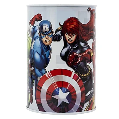 Imagen de Hucha Infantil Metalica Los Vengadores Avengers Rolling Thunder