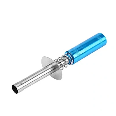 Imagen de RC Encendedor, 80103 Motor de Encendido Bujía Aluminio para HSP 1/10 Nitro Coche(Azul)