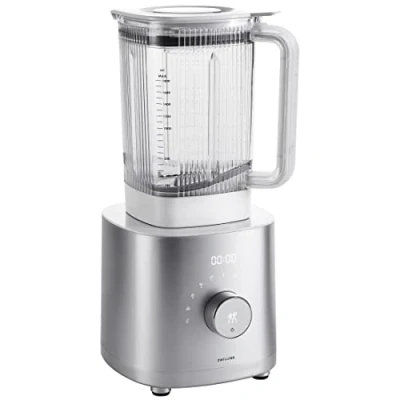 Imagen de ZWILLING ENFINIGY Batidora de alto rendimiento 1600 W, Preparadora batidos con cuchilla tipo Winglet acero inoxidable, 1,8 l, Plata