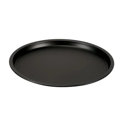 Imagen de Barazzoni, Bandeja para pizza, diámetro de 32 cm, acero al carbono, antiadherente, fabricada en Italia